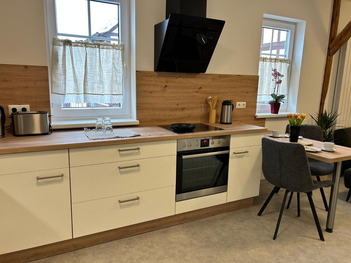 Ferienwohnung Landliebe Rudolstadt Esterno foto